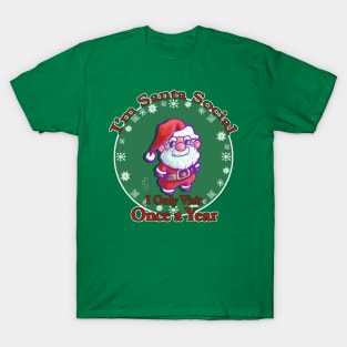 Santa Social T-Shirt